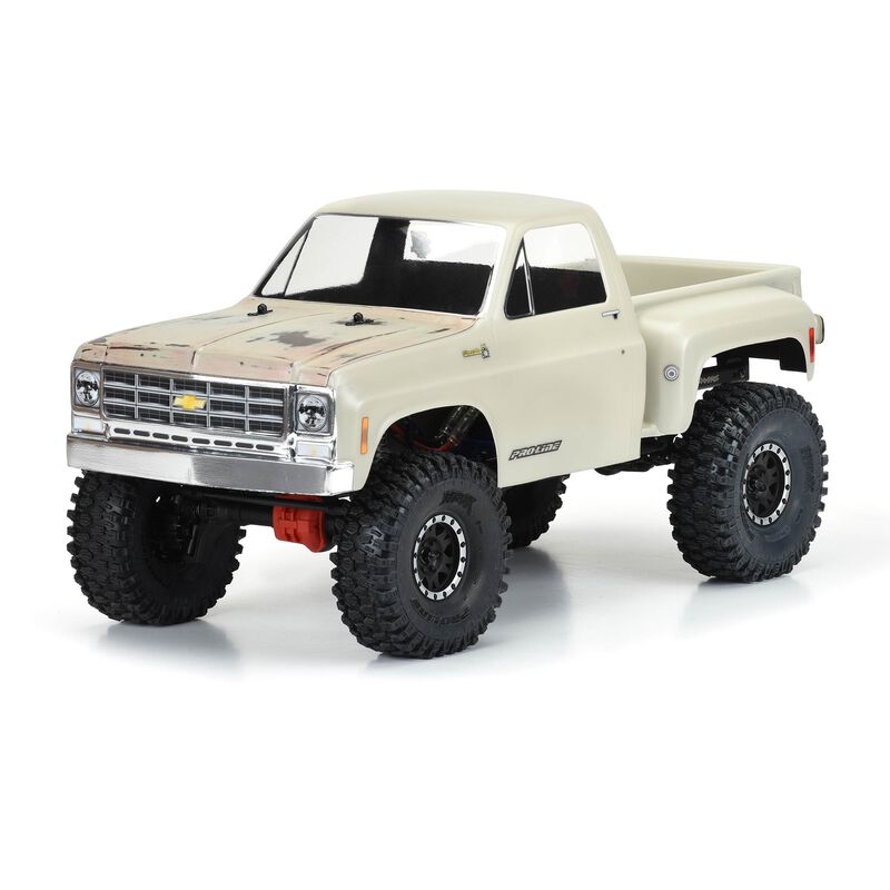 Pro-Line 1/10 1978 Chevy K-10 Clear Body 12.3" (313mm) Wheelbase Crawlers
