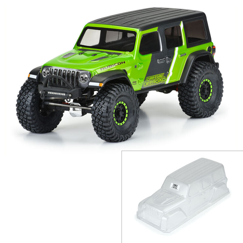 Pro-Line Jeep Wrangler JL Unlimited Rubicon 12.3" Crawler Body (Transparente)