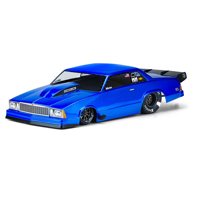Pro-Line 1/10 1978 Chevrolet Malibu Clear Body: Drag Car