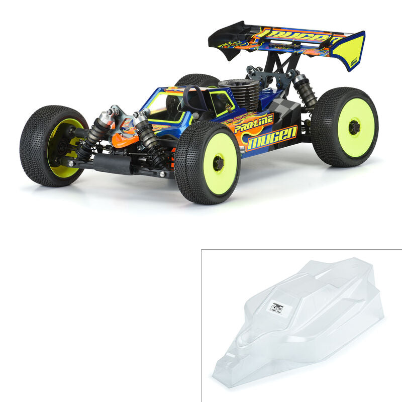 Pro-Line 1/8 Axis Clear Body: MBX8 & MBX8 Eco (with LCG Battery)