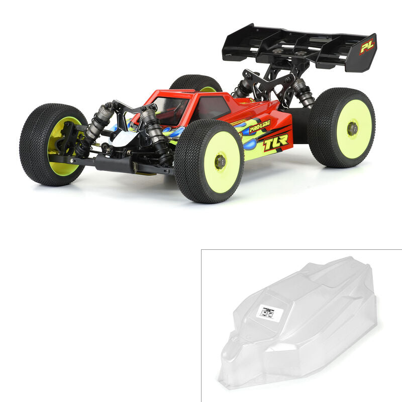 Pro-Line 1/8 Axis Clear Body: TLR 8ight-XE (with LCG Battery) *Discontinued