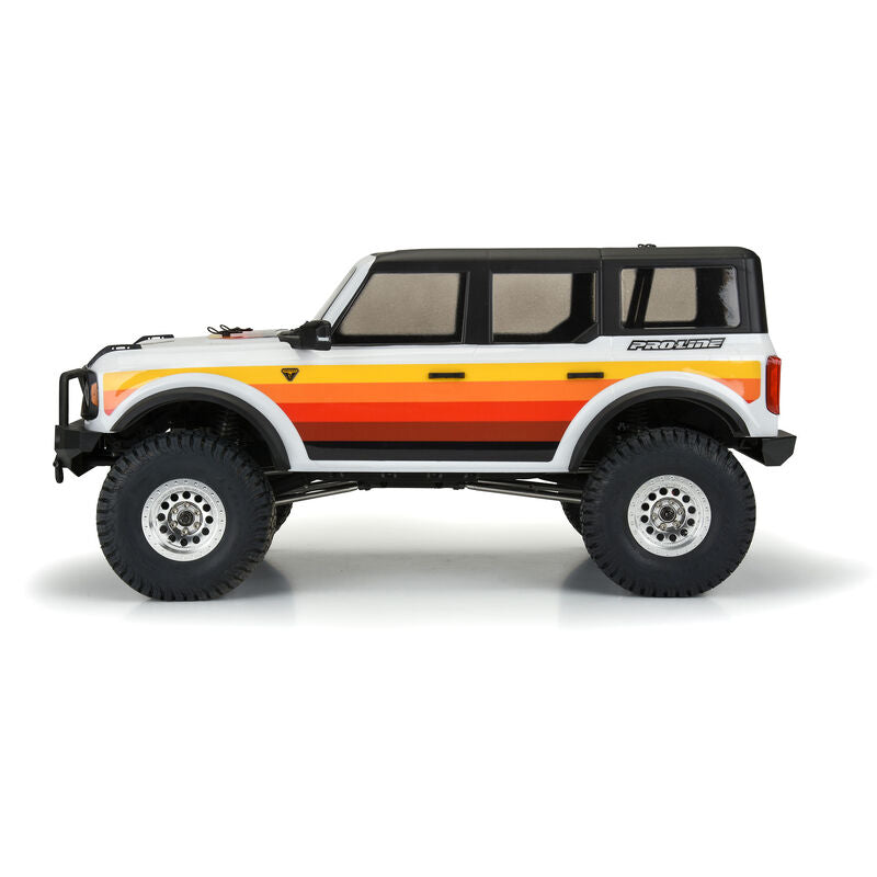 Pro-Line 1/10 2021 Ford Bronco Clear Body Set 12.3" Wheelbase: Crawlers