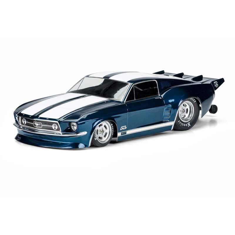 Pro-Line 1/10 1967 Ford Mustang Clear Body: Drag Car