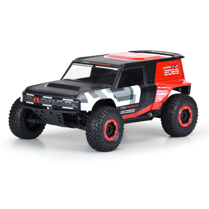 Pro-Line 1/10 Ford Bronco R Clear Body: Short Course