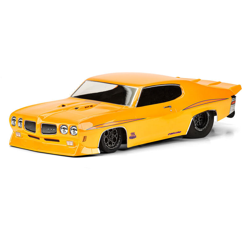Pro-Line 1/10 1970 Pontiac GTO Judge Clear Body: Drag Car