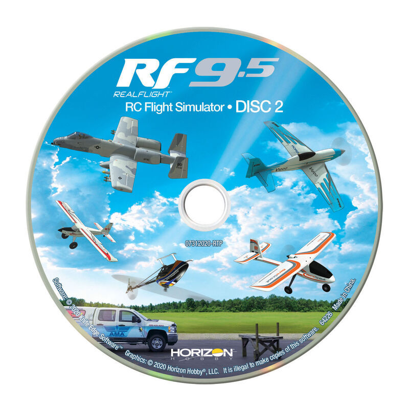 Simulador de vuelo RealFlight 9.5 con transmisor Spektrum DX-*descontinuado