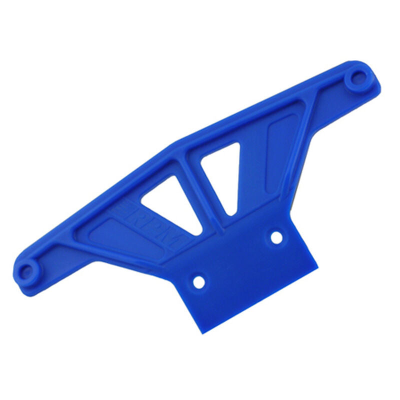 RPM Traxxas Rustler/Stampede Wide Front Bumper (Blue)