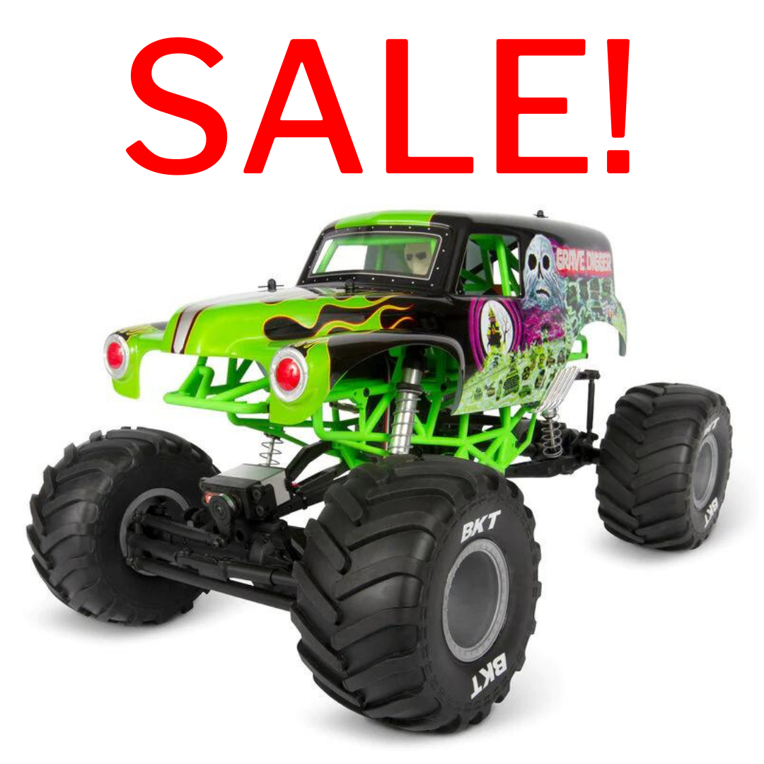 Axial 1/10 SMT10 Grave Digger 4WD Monster Truck Brushed RTR *Archivado 