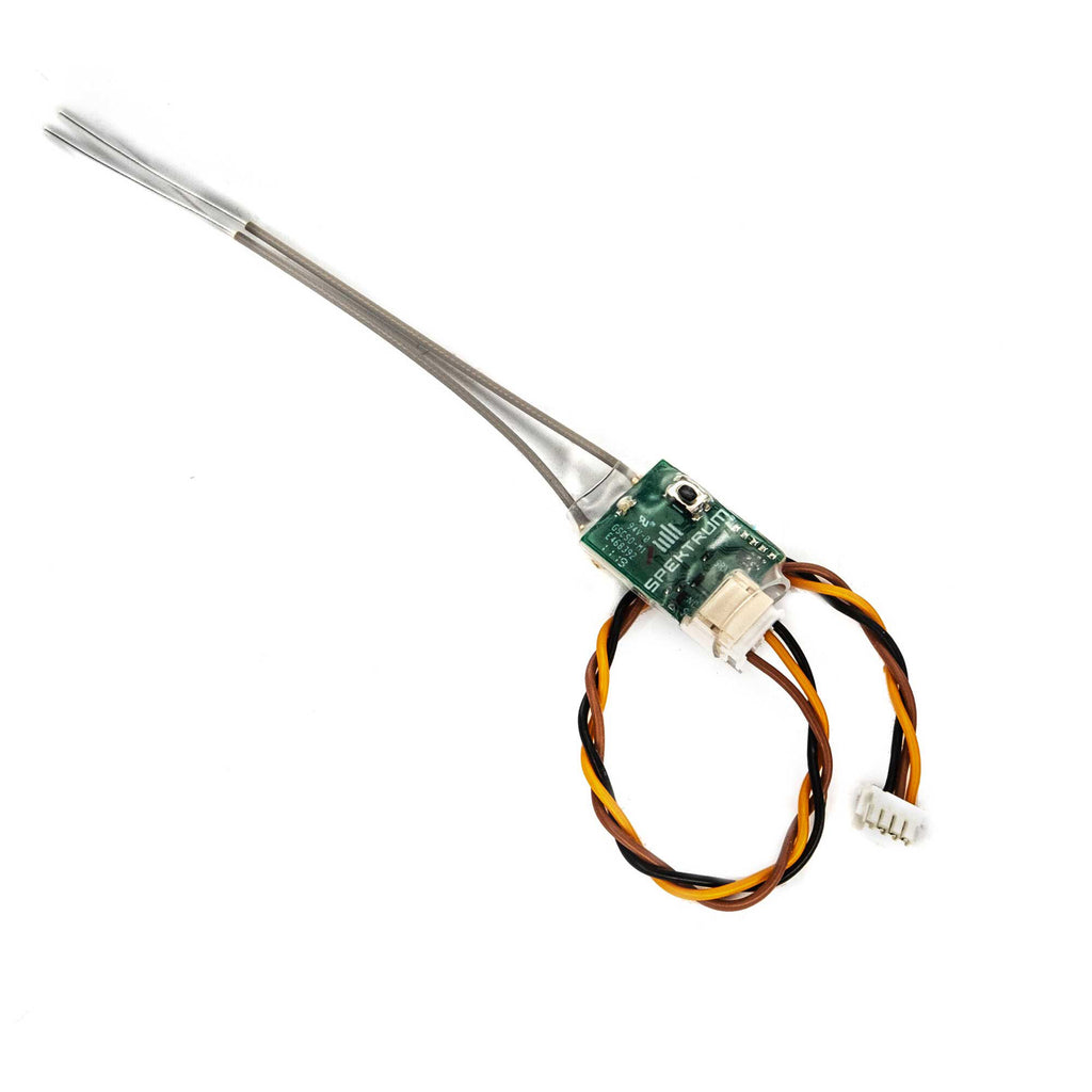 Dsmx Rpm Sensor Spectrum RC SRXL2 DSMX Receiver with Connector Installed