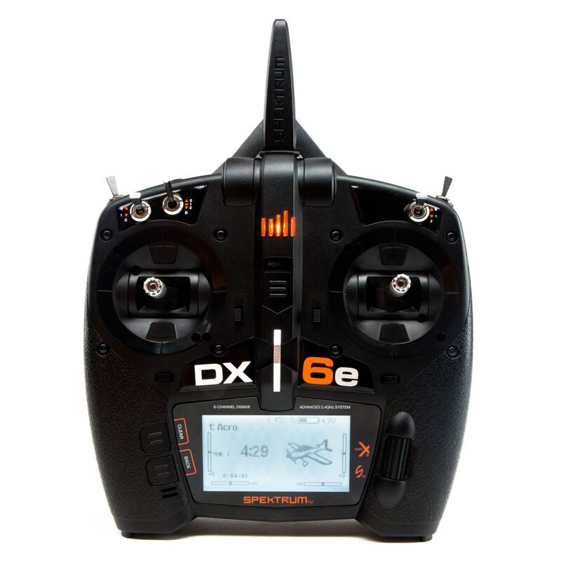 Spektrum RC DX6e 6-Channel DSMX Transmitter Only