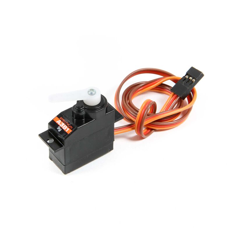 Spektrum RC 9g Sub-Micro Servo con cable de 400 mm