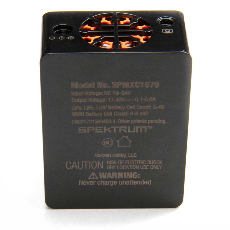 Cargador inteligente Spektrum S150 AC/DC, 1x50W