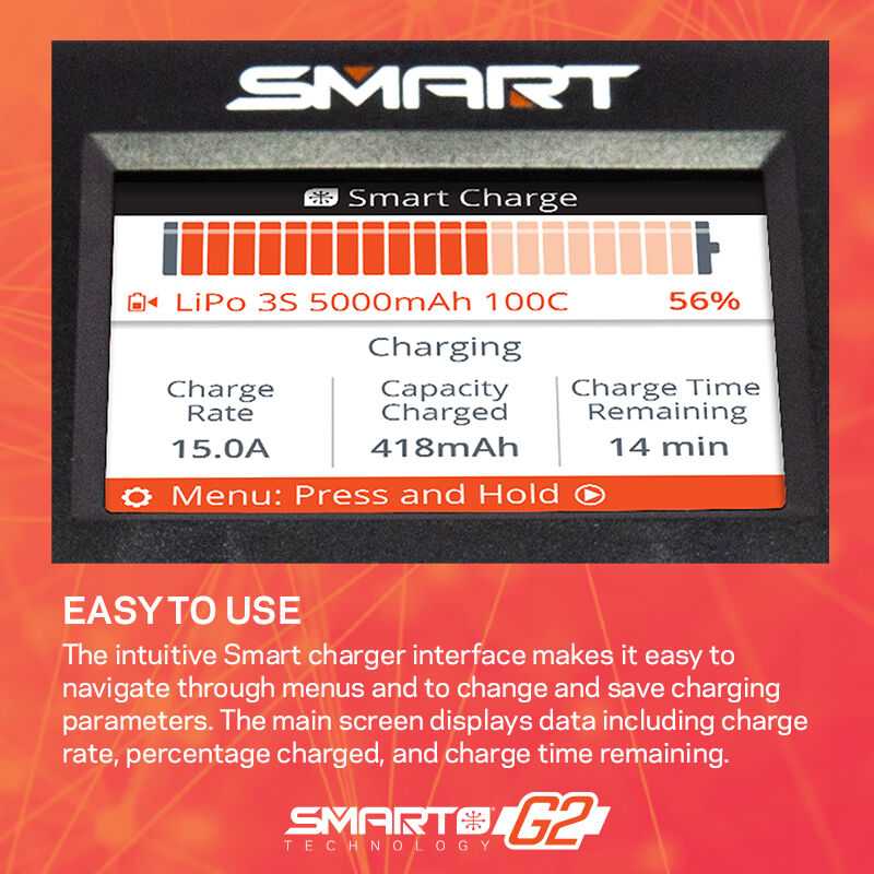 Spektrum RC S1400 G2 AC 1x400W Smart Charger