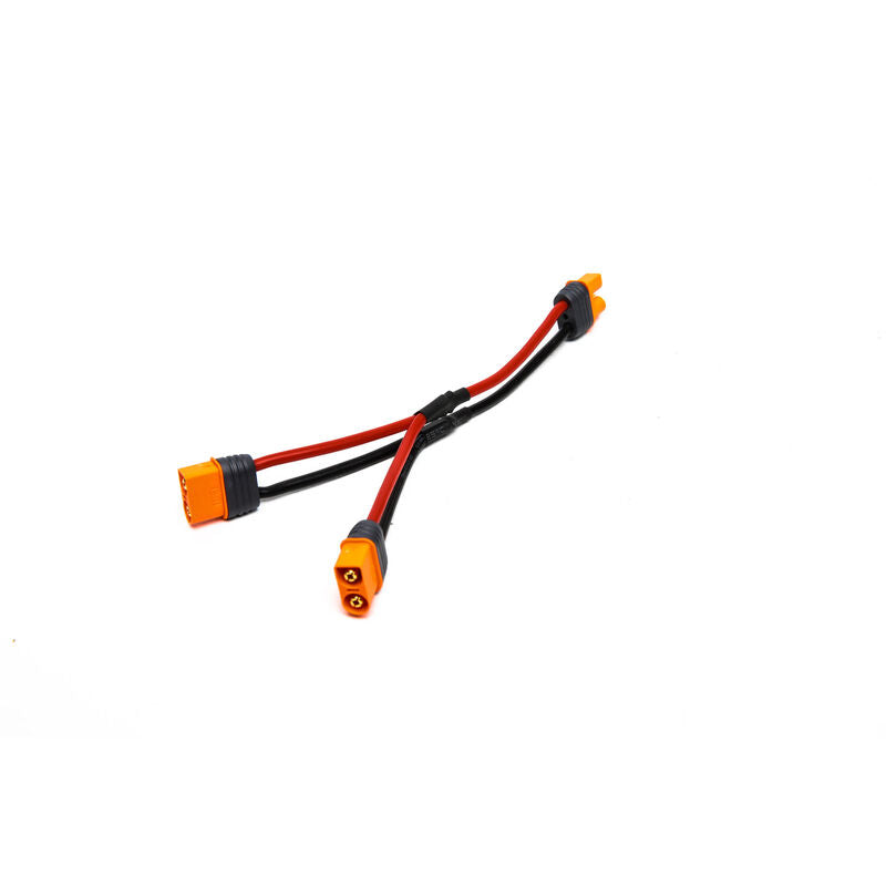 Spektrum RC Parallel Y-Harness: IC3 Battery with 6" Wires, 13 AWG