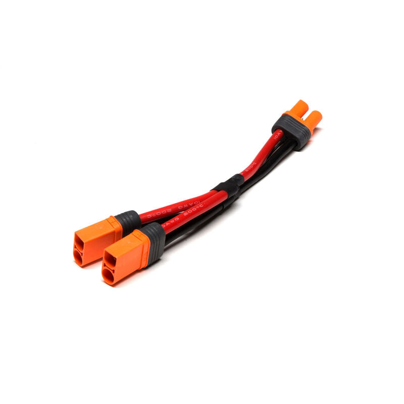 Spektrum Adapter: IC5 Battery/Parallel Y-Harness 6" 10AWG