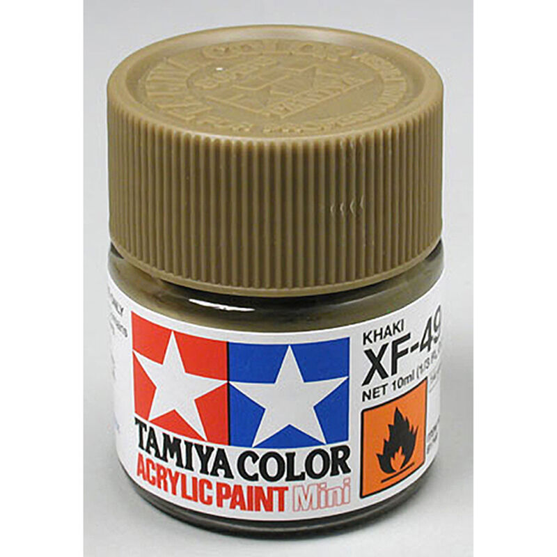 Mini pinturas planas acrílicas de Tamiya (10 ml) (colores surtidos)