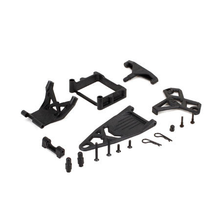 Team Losi Racing 22 2.0 Mid/Rear Battery Mount Set *Archived