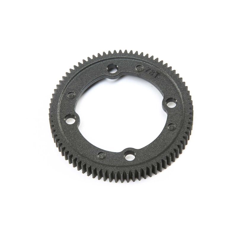 Team Losi Racing 78T Spur Gear Center Diferencia: 22X-4