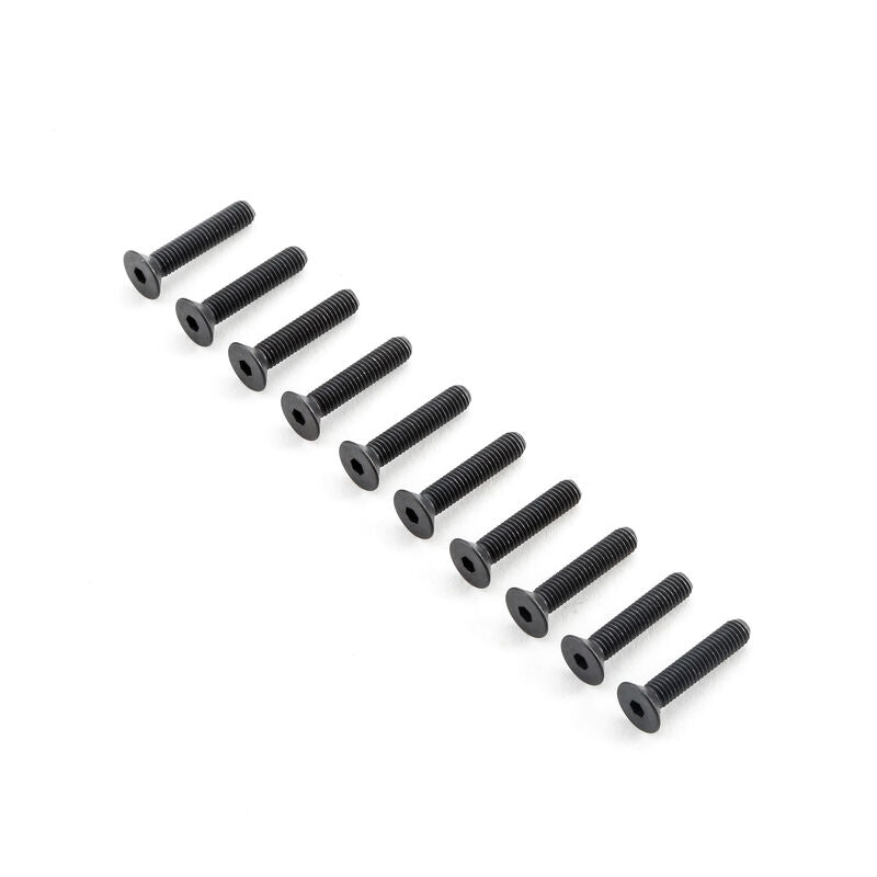 Tornillos de cabeza plana Team Losi Racing M5x25mm (10) 