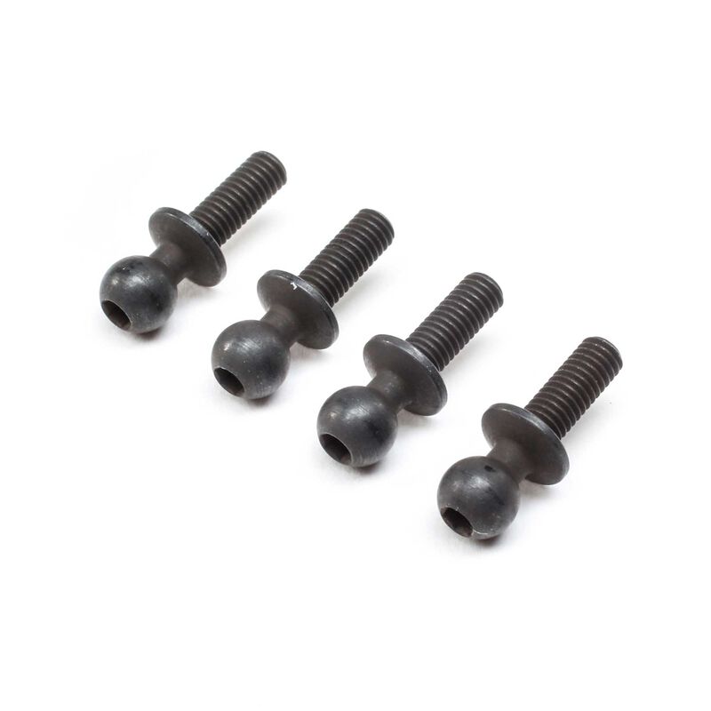 Team Losi Racing 4.8x8mm Ball Stud Set (4) (TLR 22)