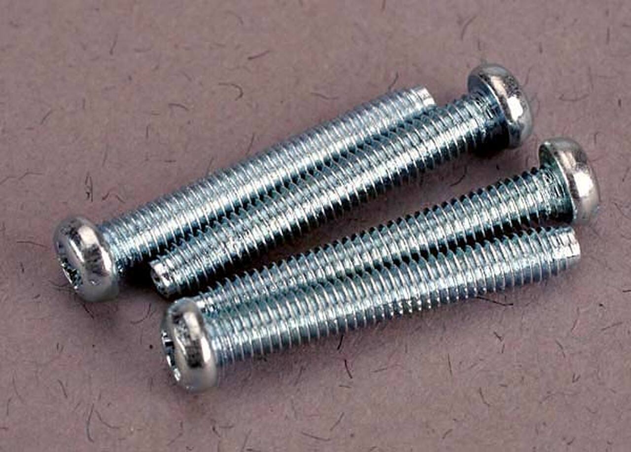 Traxxas 2.5x19mm Roundhead Machine Screws (4) *Discontinued