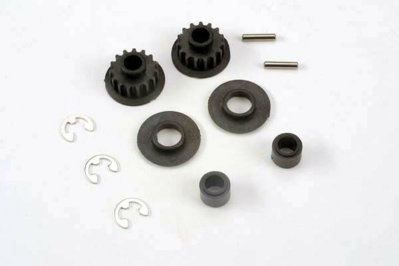 Traxxas Pulley, 15G, Axle Pinks, Top Shaft Spacer *Clearance