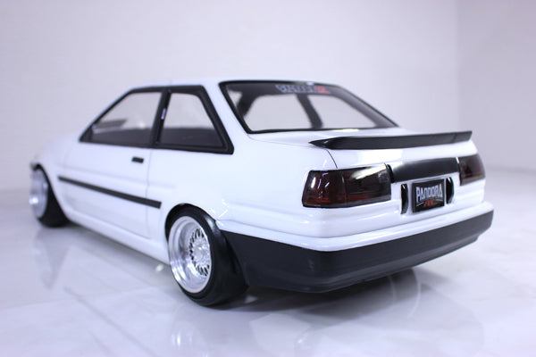 Pandora RC Toyota AE86 Sprinter Trueno 2 Door Clear Drift Body - PAB-3176