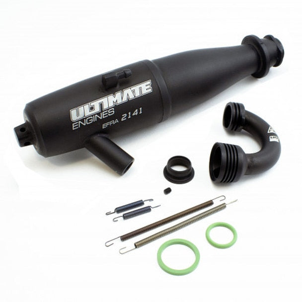 Ultimate EFRA 2141 Off Road Black HD Pipe Set w/FAST-LOCK System Manifold *Discontinued