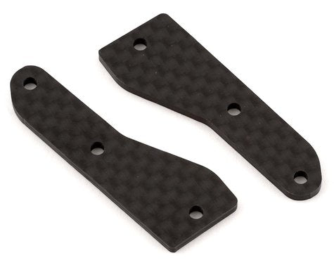 Team Associated RC8B4/RC8B4e Factory Team Carbon Front Upper Arm Inserts (2) (2.0mm)