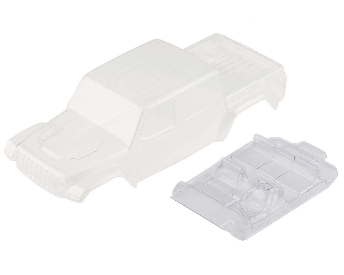 Axial Body Set, Clear: SCX24 Jeep JT Gladiator
