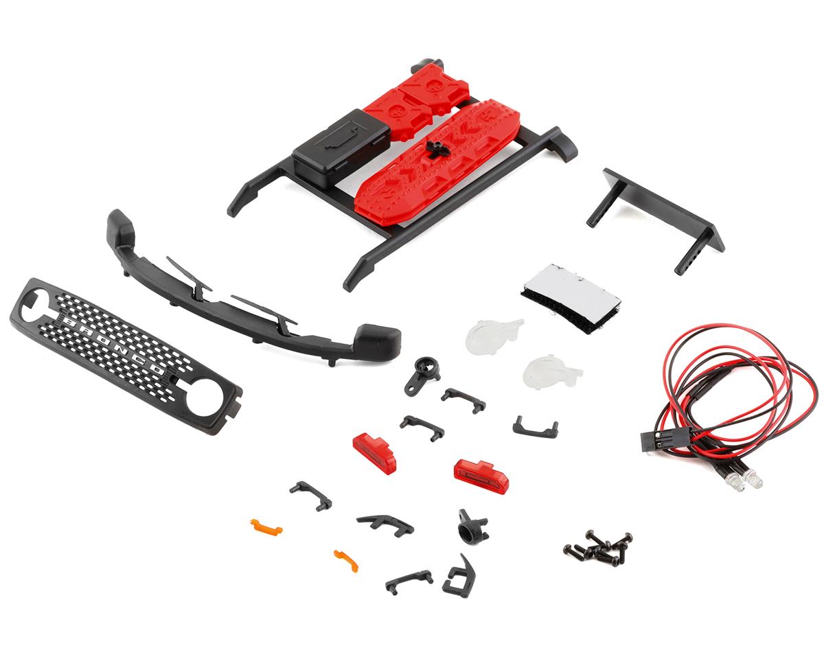 Axial SCX24 Body: Ford Bronco White/Unpainted