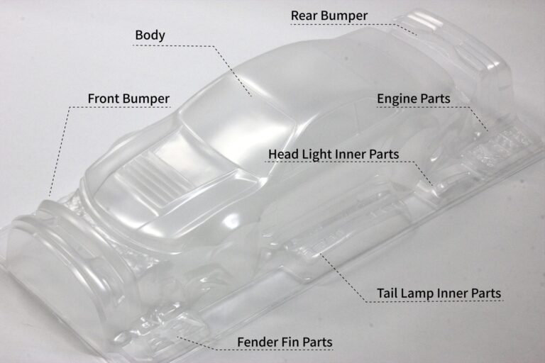 Pandora RC Nissan Silvia S14 Kouki Late Model BLS / BN Sports 1/10 Clear Drift Body