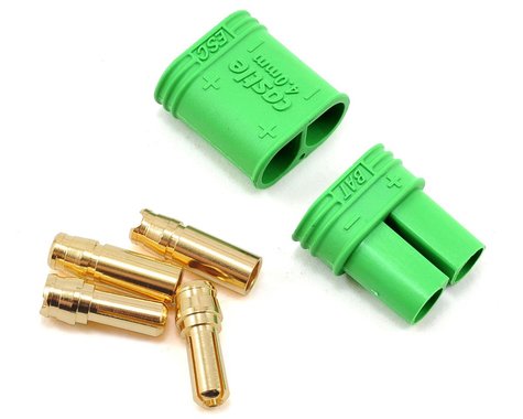 Castle Creations 4mm Polarized Bullet Connector Set (Male/Female) *Archived