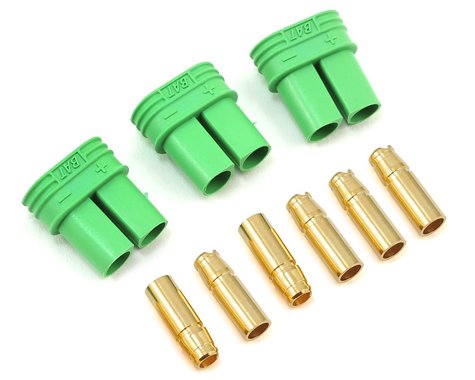 Castle Creations 4mm Polarized Bullet Connector Set (Female) *Archived