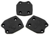 DE Racing XD "Extreme Duty" Rear Skid Plates (3) (Losi 8/8T/2.0/2.0T) *Archived