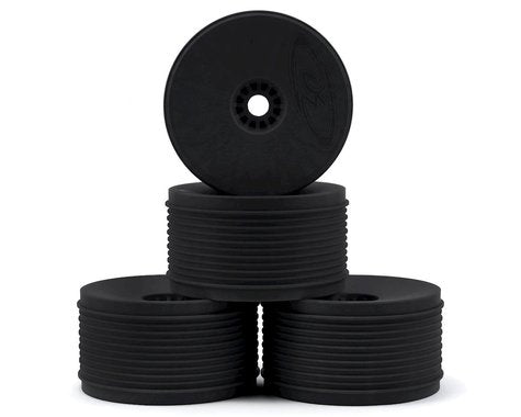 DE Racing "SpeedLine PLUS" 1/8 Truggy Wheel (Black) (4)