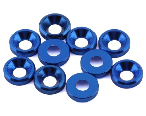 DragRace Concepts 3mm Countersunk Washers (Assorted Colors) (10)