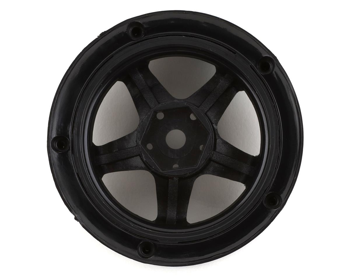 DS Racing Drift Element 5 Spoke Drift Wheels (Triple Black) (2) (Adjustable Offset) w/12mm Hex