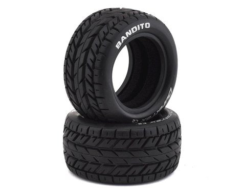 DuraTrax Bandito 1/10 Buggy Tire Rear 4WD C2 (2) *Archived