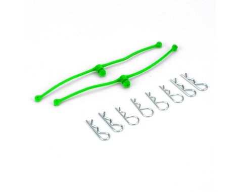 DuBro Body Klip Retainers w/Body Clips (Assorted Colors)