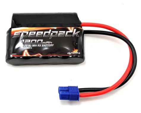 Dynamite 6-Cell 7.2V NiMH Battery Pack w/EC3 Connector (1200mAh) *Archived