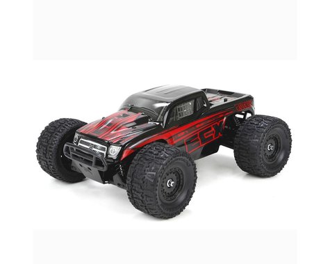 ECX Ruckus 1:18 4WD Monster Truck: Black/Red RTR *Archived