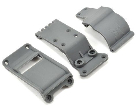 ECX Skid Plate Set: 1/10 2WD Ruckus, Torment^