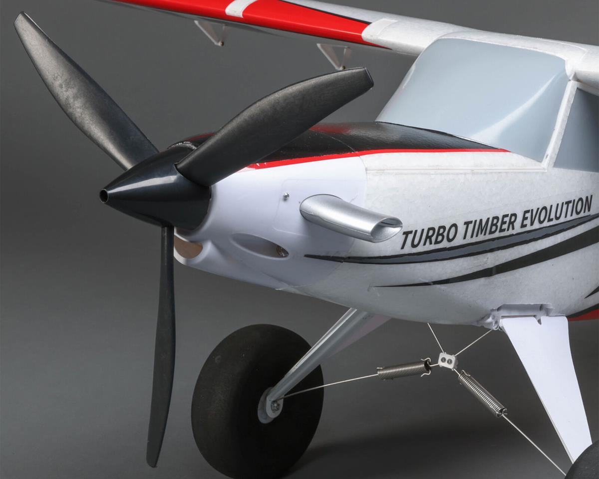 E-Flite Turbo Timber Evolution 1.5m BNF Basic, incluye flotadores 