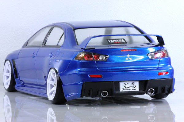 Pandora RC Mitsubishi Lancer EvoluTion X Clear Drift Body