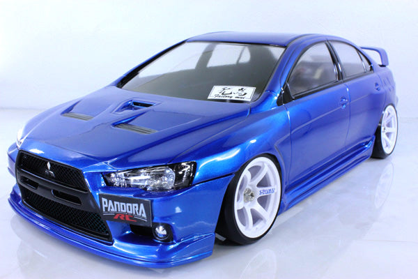 Pandora RC Mitsubishi Lancer EvoluTion X Clear Drift Body