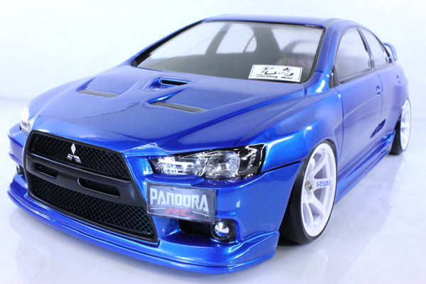 Pandora RC Mitsubishi Lancer EvoluTion X Clear Drift Body