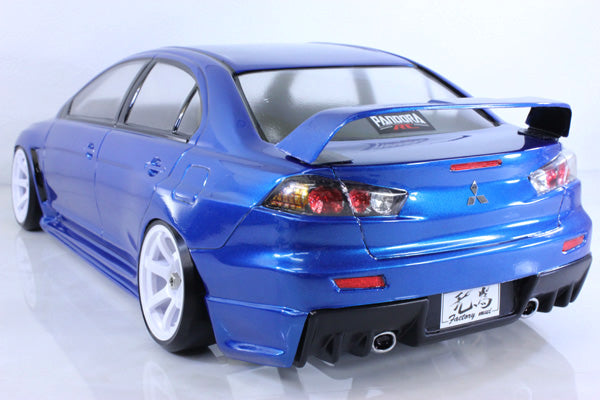 Pandora RC Mitsubishi Lancer EvoluTion X Clear Drift Body