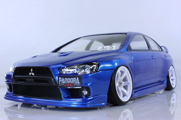Pandora RC Mitsubishi Lancer EvoluTion X Clear Drift Body