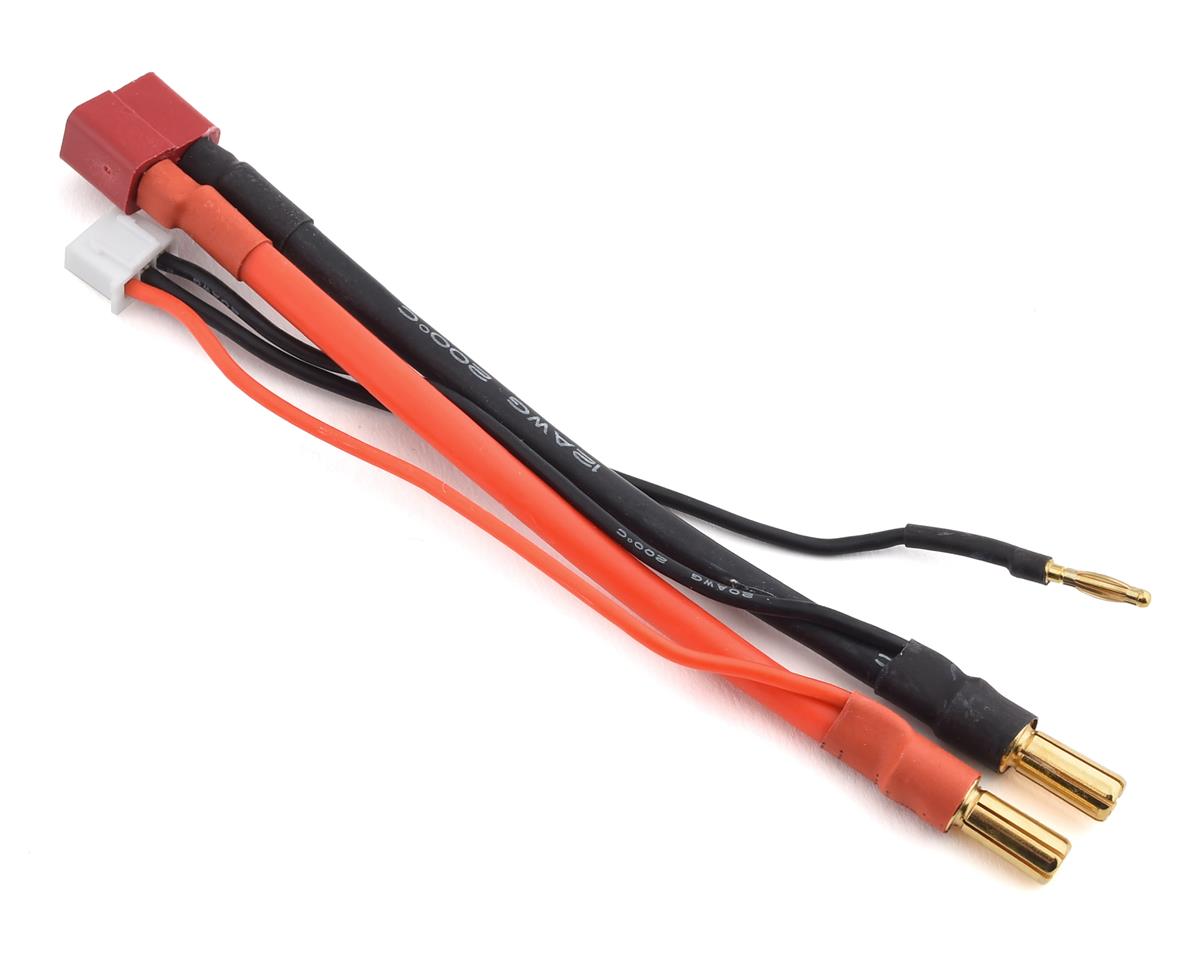 Gens Ace 2s 5000mAh 7.4V LiPo Battery 60C w/4mm Bullets & T-Style Adapter